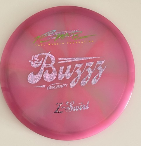Discraft Z Swirl Buzzz Paul McBeth Foundation Tour Series